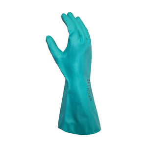 Guante de Nitrilo Flocado de 14” Greenway