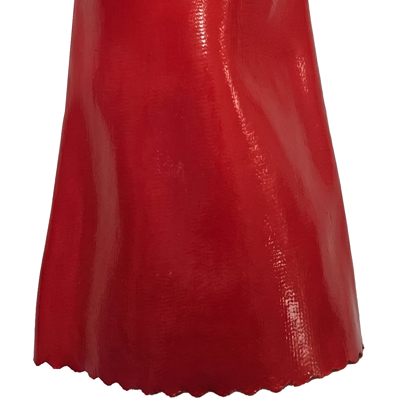 Guante de PVC Liso Rojo GreenWay