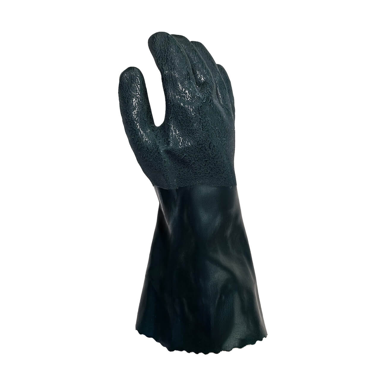 Guante PVC Texturizado Verde GreenWay