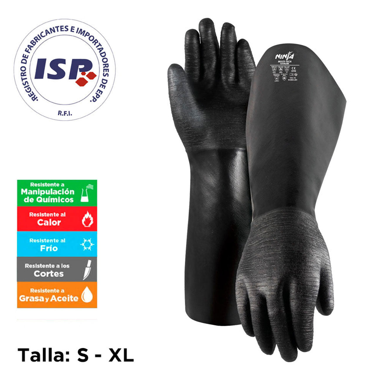 Guantes de Seguridad Ninja Cavalier
