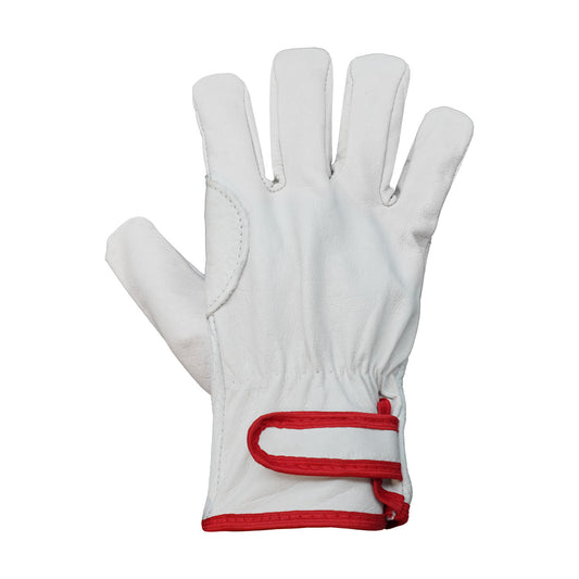 Guantes de Seguridad Cabritilla Con Ajuste Velcro GreenWay