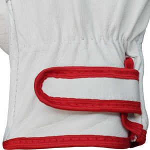 Guantes de Seguridad Cabritilla Con Ajuste Velcro GreenWay