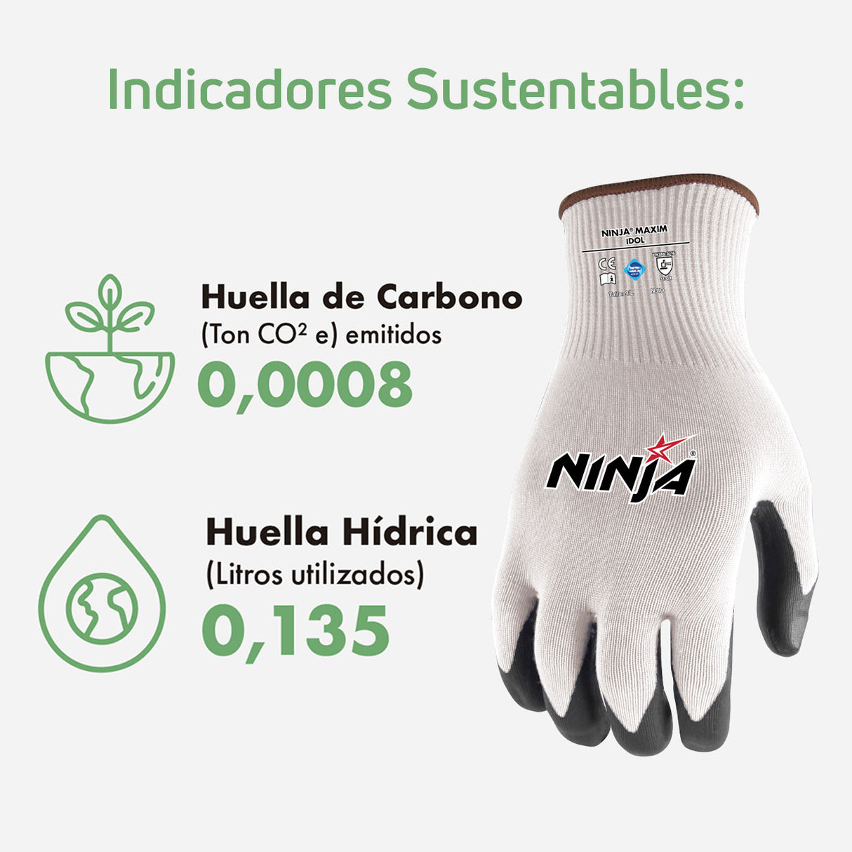 Guantes de seguridad Ninja Idol
