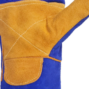 Guantes de Seguridad Soldador Hilo Kevlar Azul GreenWay