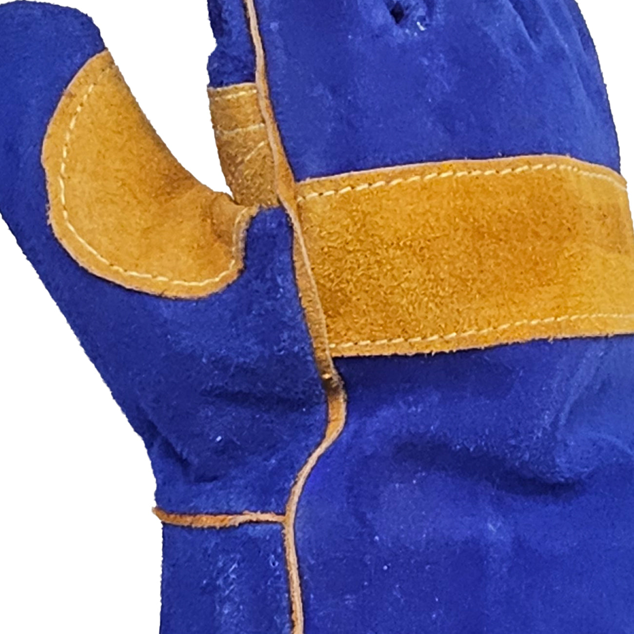 Guantes de Seguridad Soldador Hilo Kevlar Azul GreenWay