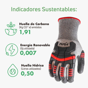 Guantes de Seguridad Ninja Hero