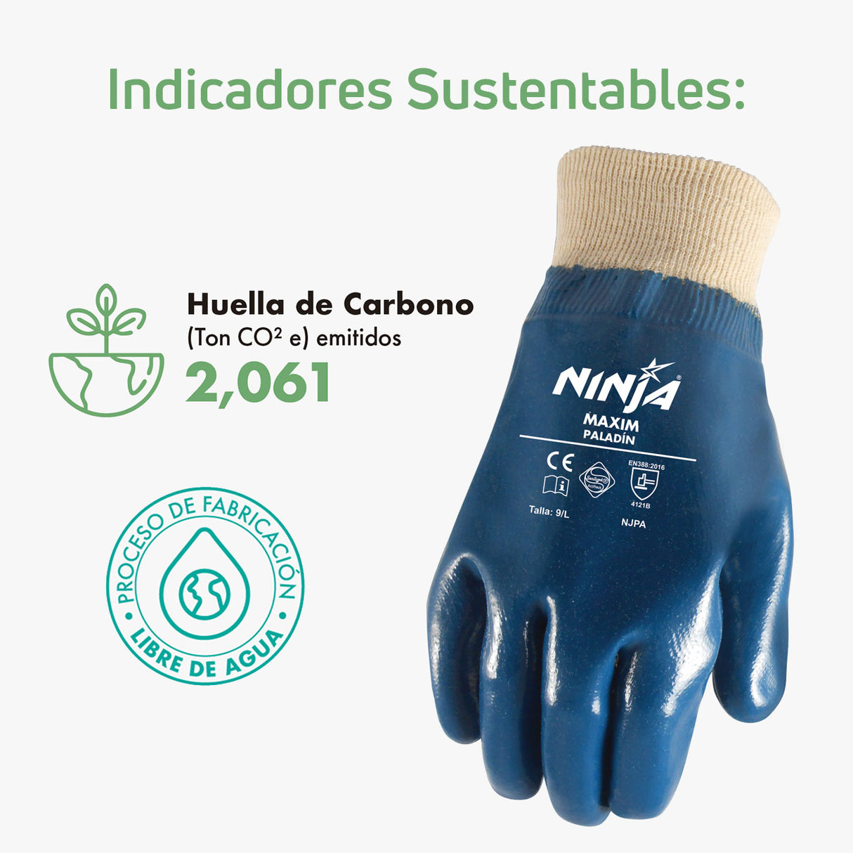 Guantes de seguridad Ninja Paladin
