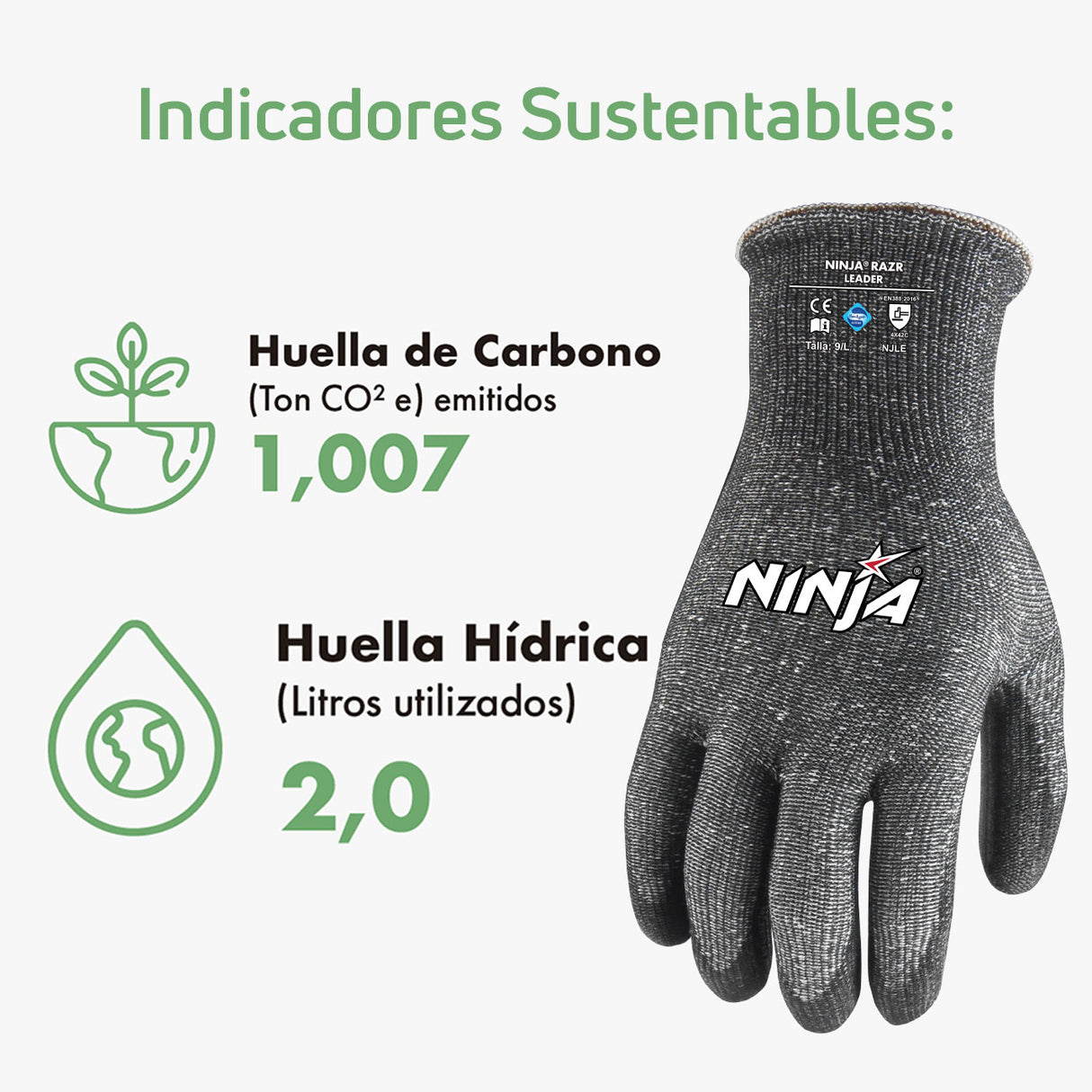 Guante de seguridad Ninja Leader