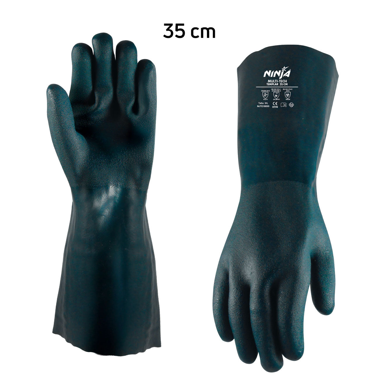 Guantes Ninja Templar (35 y 45 cm)