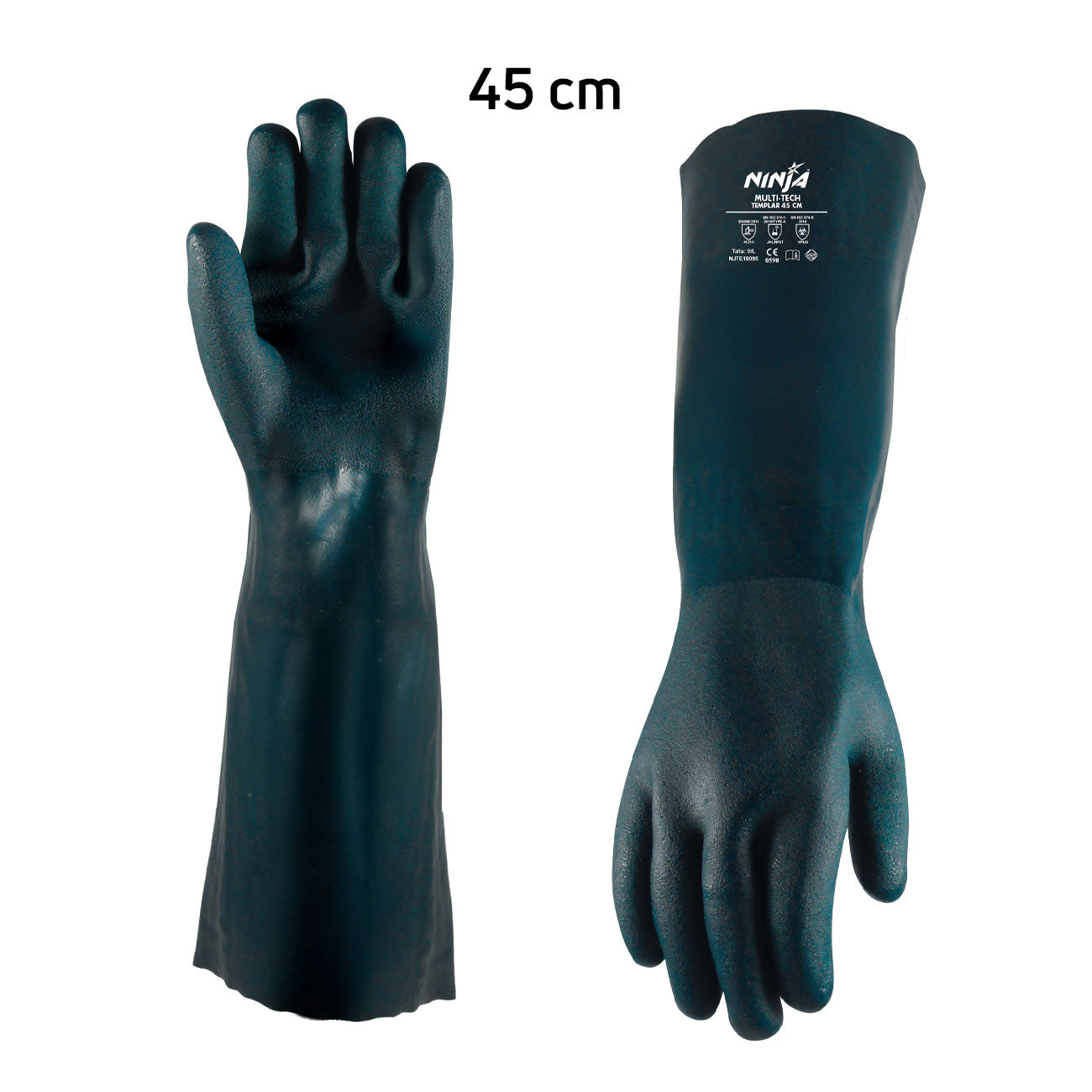 Guantes Ninja Templar (35 y 45 cm)