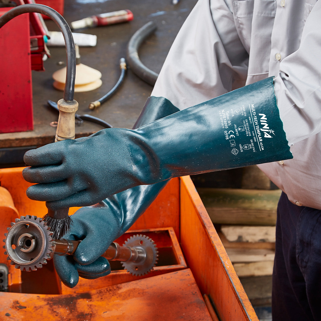 Guantes Ninja Templar (35 y 45 cm)