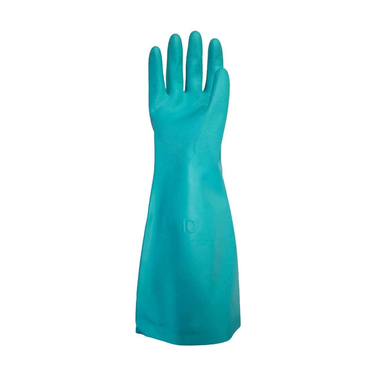 Guante de Nitrilo Flocado de 18” Greenway