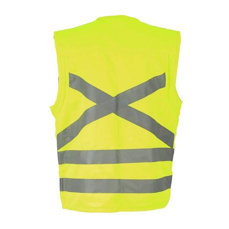 Chaleco Exoset Geo Gabardina 360° Amarillo Fluor