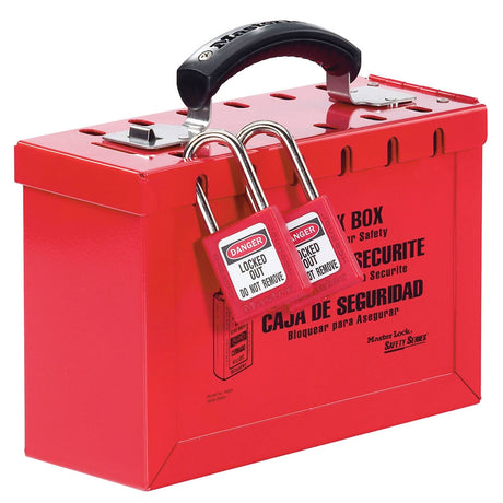 Caja Master Lock de Bloqueo Grupal 498 A