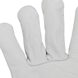 Guantes de Cabritilla Sin Forro Ribete Verde GreenWay