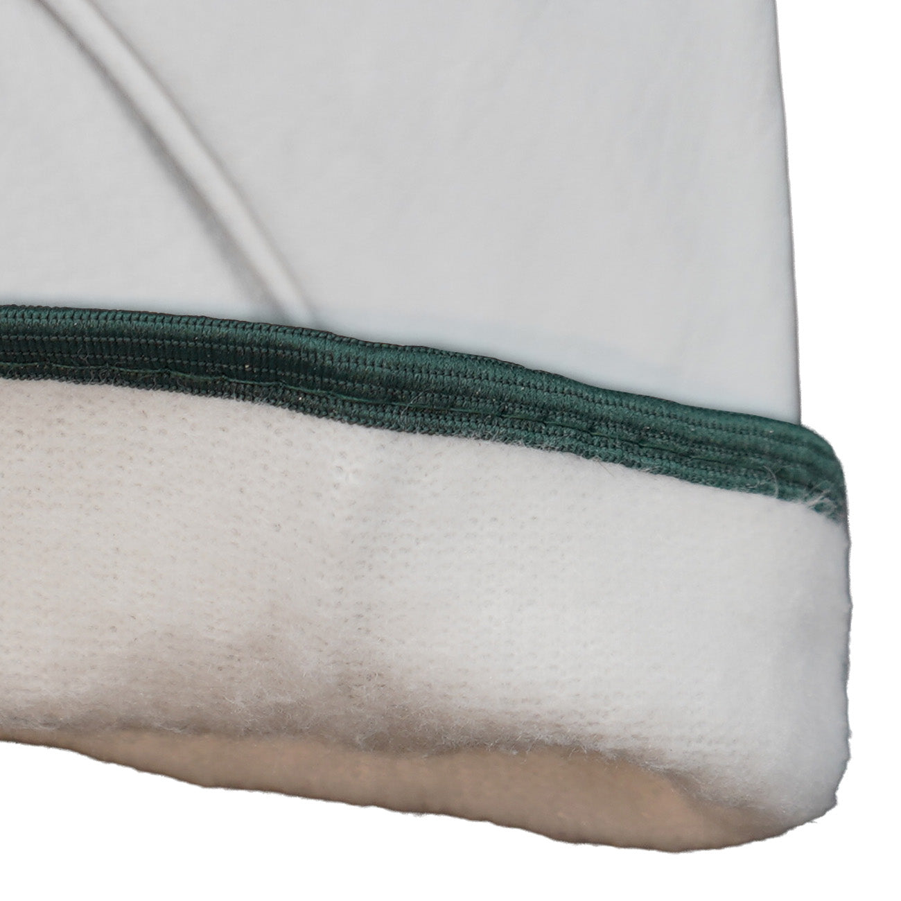 Guantes de Cabritilla Con Forro Ribete Verde GreenWay