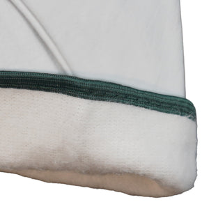Guantes de Cabritilla Con Forro Ribete Verde GreenWay