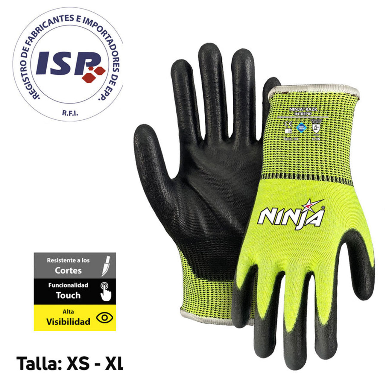 manami 　no7 Guantes de Seguridad Ninja Razr Intrepid – Apro Seguridad Industrial