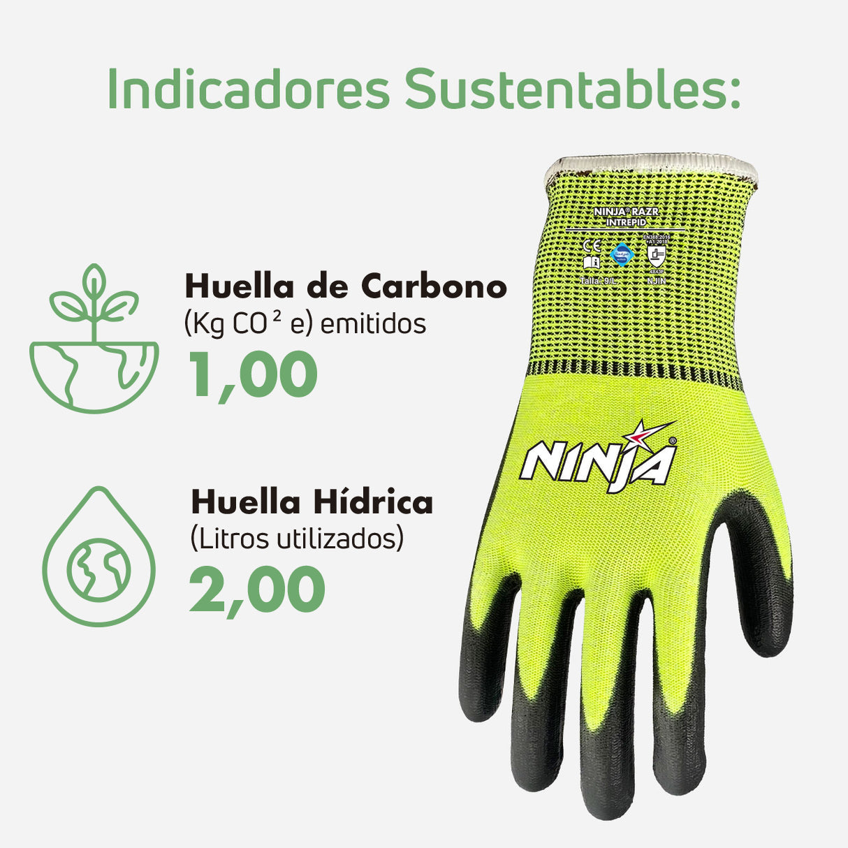 Guantes de Seguridad Ninja Razr Intrepid