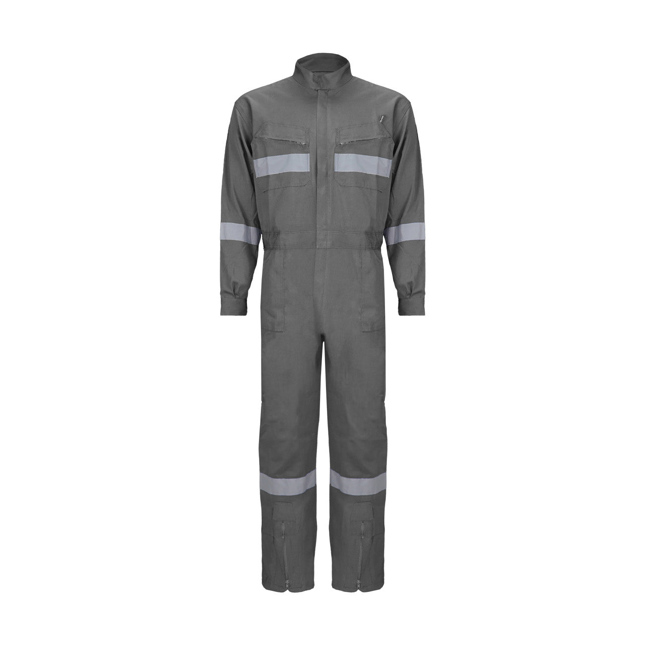 Buzo Black Wolf Piloto Poplin con Cinta Reflectante Gris