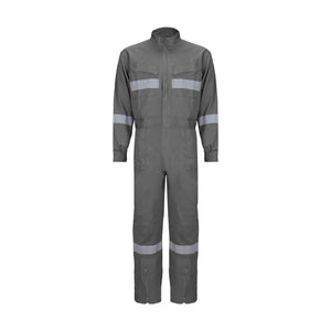 Buzo Black Wolf Piloto Poplin con Cinta Reflectante Gris