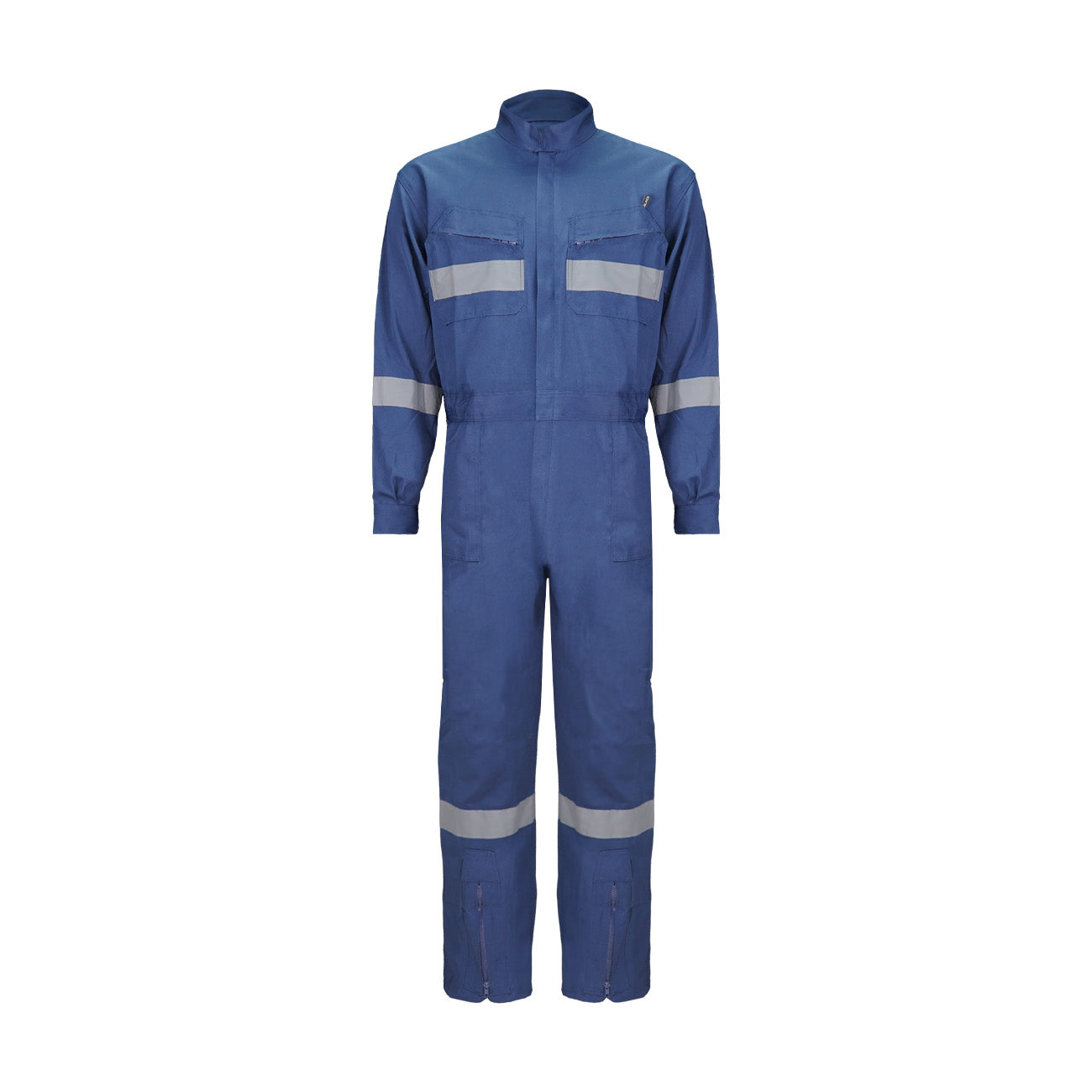 Buzo Black Wolf Piloto Poplin con Cinta Reflectante Azul