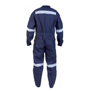 Buzo Black Wolf Canvas Con Cinta Reflectante Azul