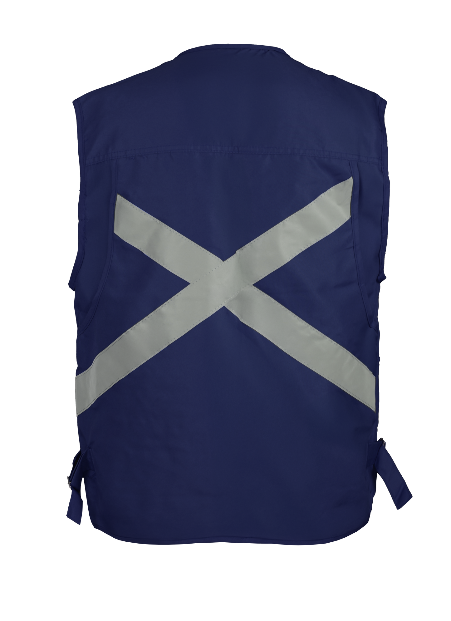 Chaleco Black Wolf Geo Poplin Azul Con Reflectante