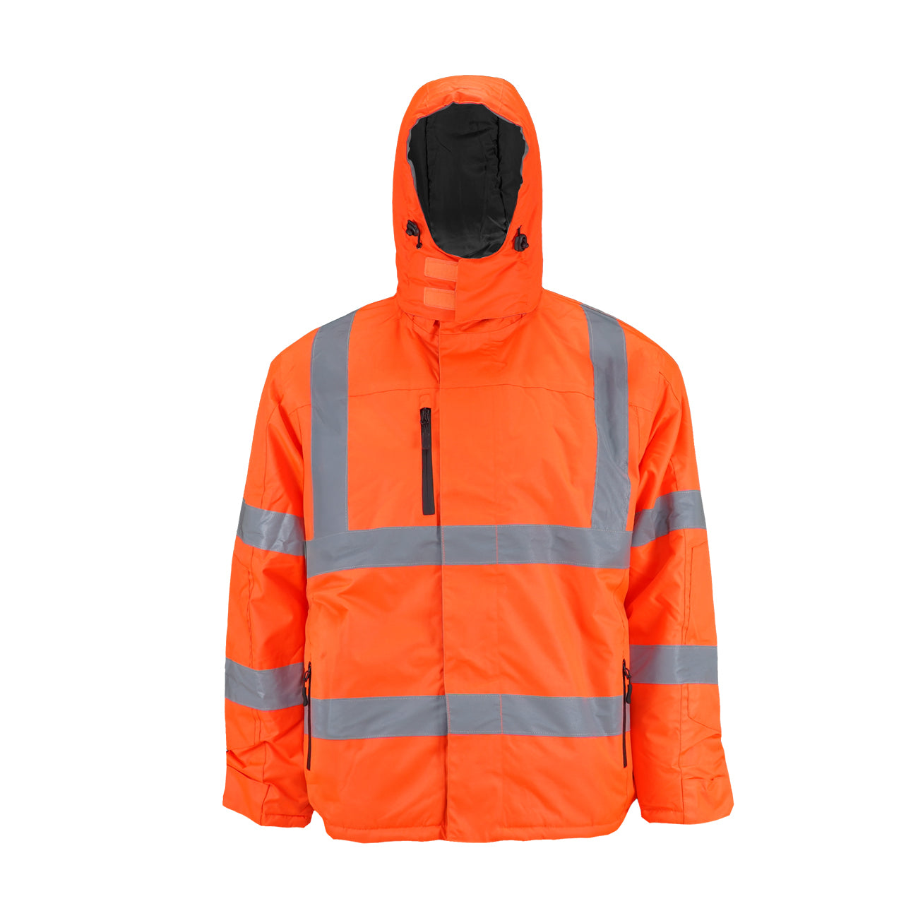 Parka Black Wolf Vial Highway Naranja