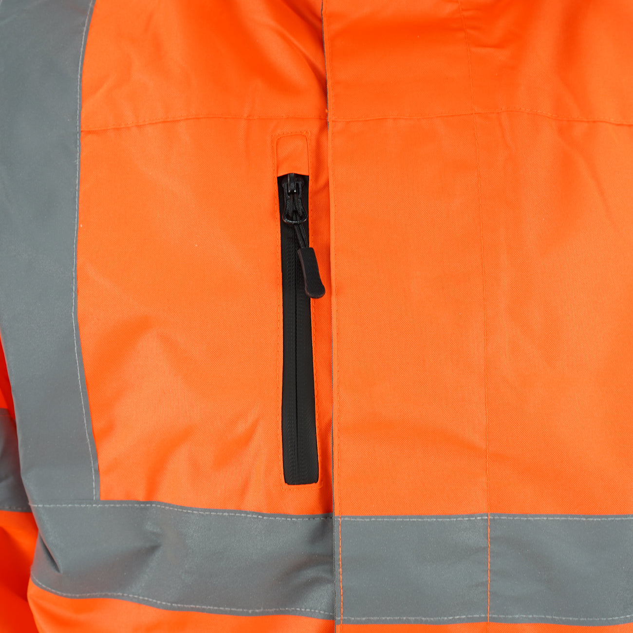 Parka Black Wolf Vial Highway Naranja