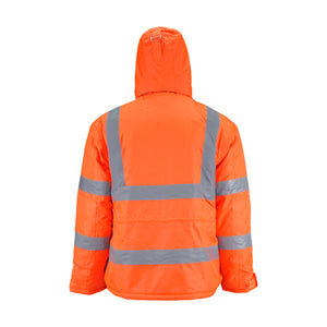 Parka Black Wolf Vial Highway Naranja