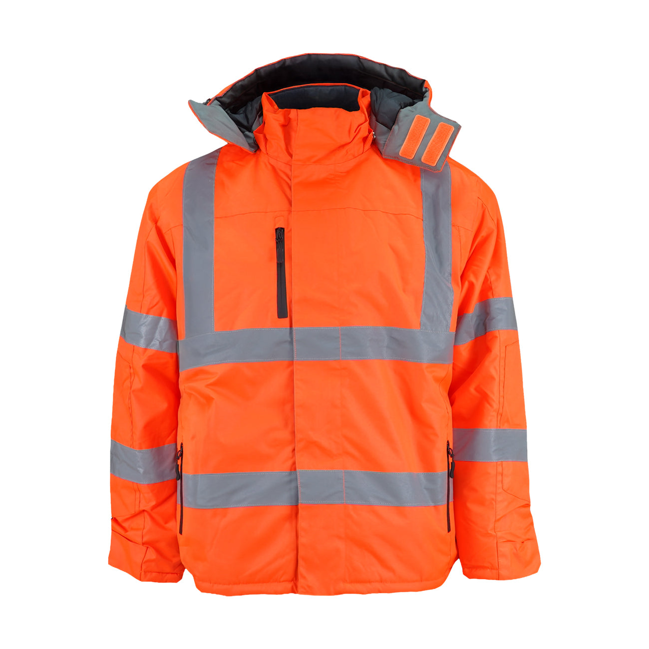 Parka Black Wolf Vial Highway Naranja
