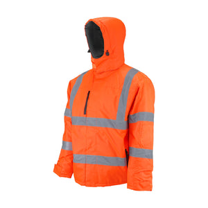 Parka Black Wolf Vial Highway Naranja