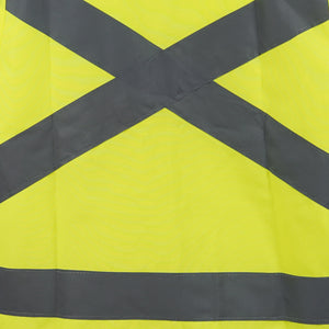 Chaleco Black Wolf Geo Poplin Cinta 360° Amarillo Fluor