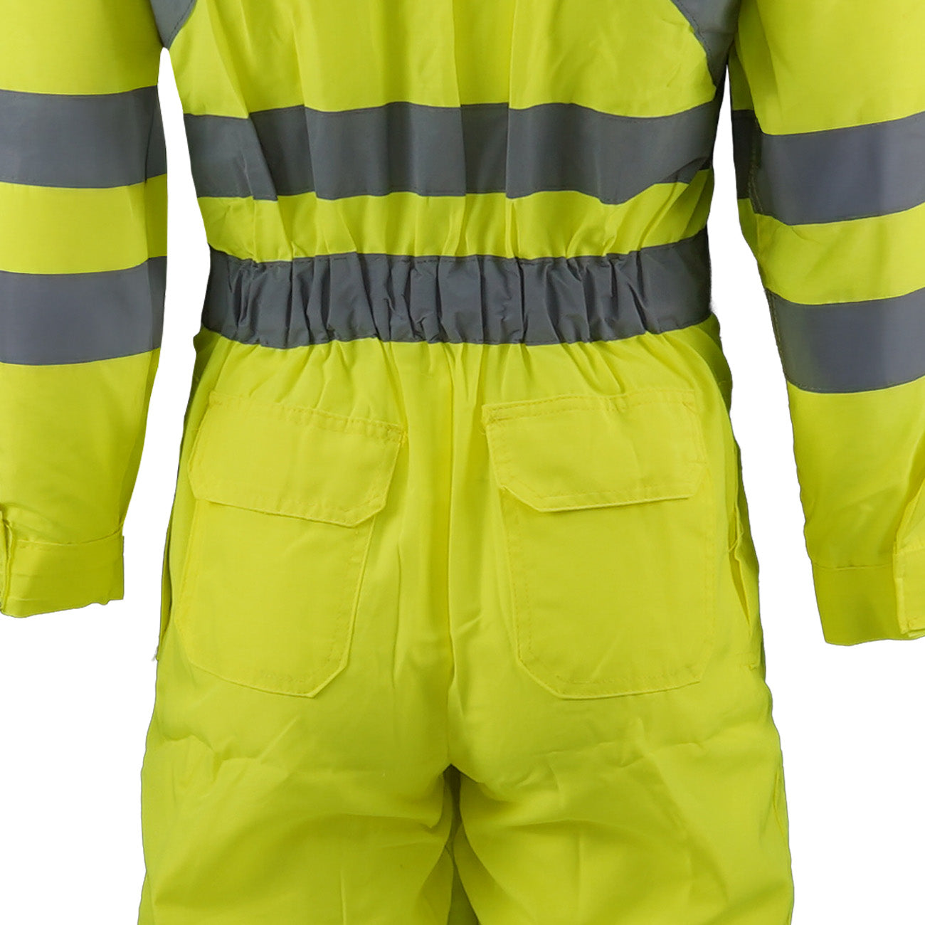 Buzo Black Wolf Poplin Amarillo Fluor Doble Cinta