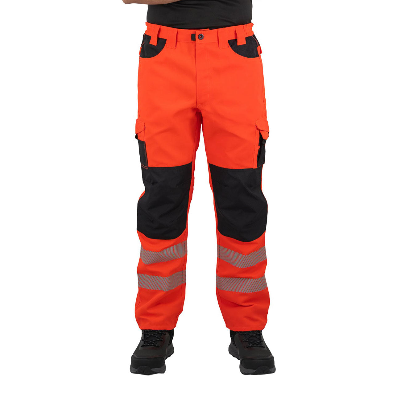 Pantalon Harwork Cargo Hw Dakota Rojo Fluor