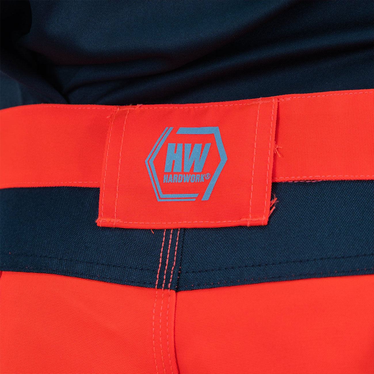 Pantalon Harwork Cargo Hw Dakota Rojo Fluor