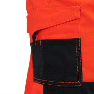 Pantalon Harwork Cargo Hw Dakota Rojo Fluor