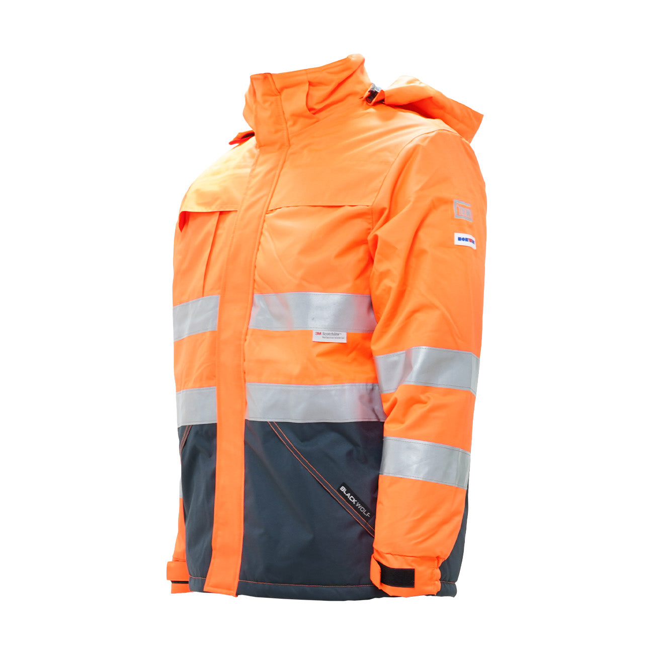 Parka Black Wolf Norway cinta reflectante