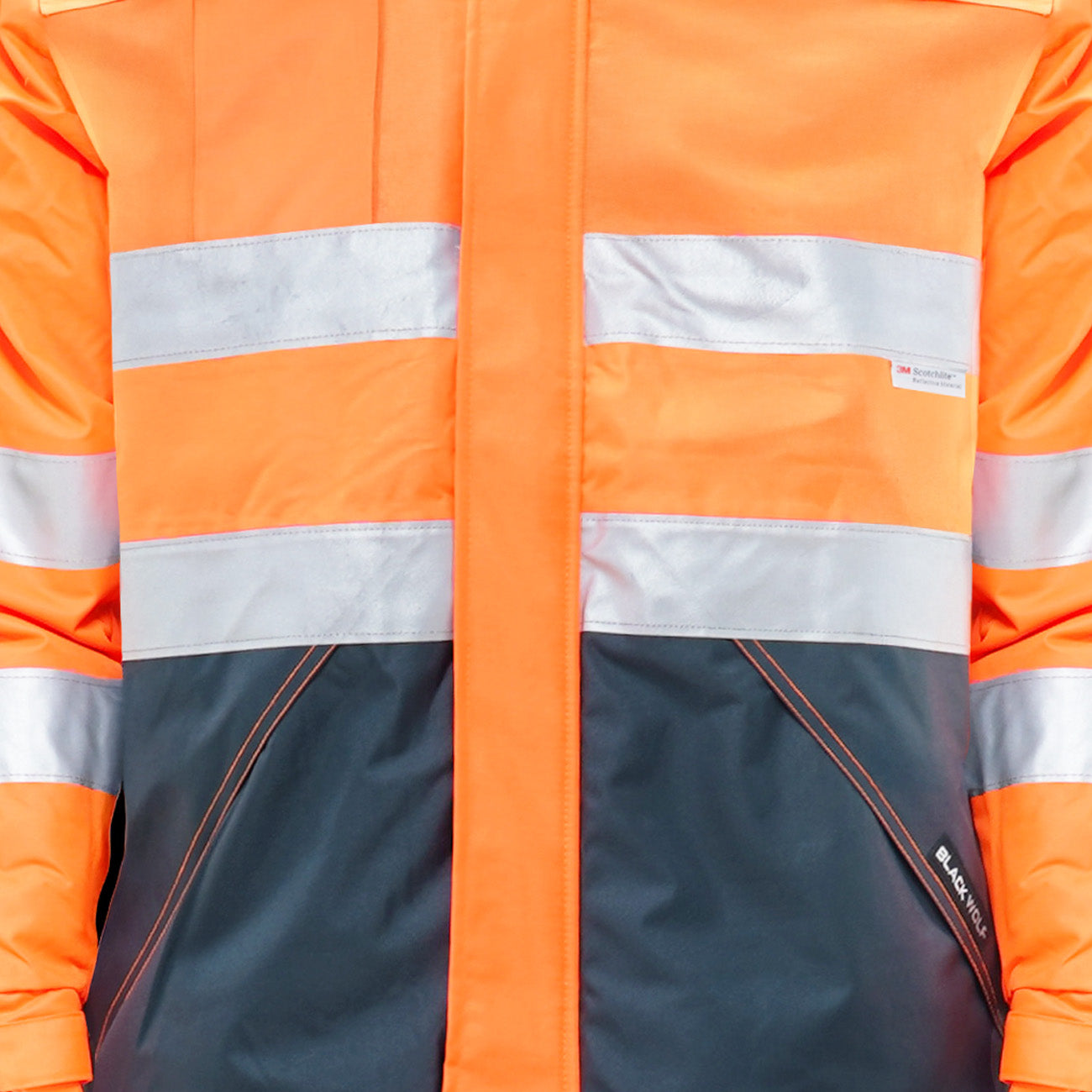 Parka Black Wolf Norway cinta reflectante