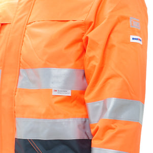 Parka Black Wolf Norway cinta reflectante