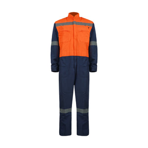 Buzo Black Wolf Poplin Bicolor Cinta Reflectante en X