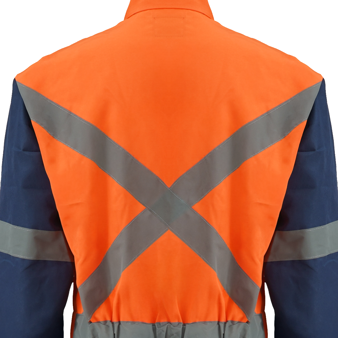 Buzo Black Wolf Poplin Bicolor Cinta Reflectante en X