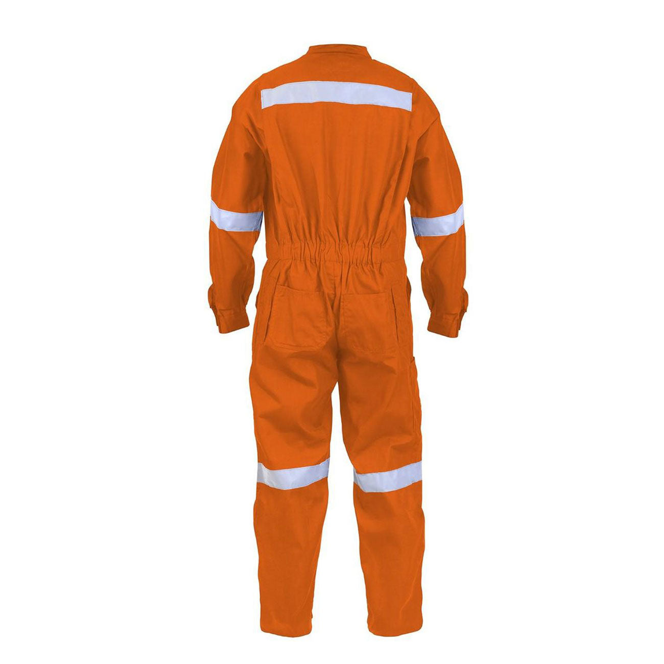 Buzo Black Wolf Canvas Con Cinta Reflectante Naranjo