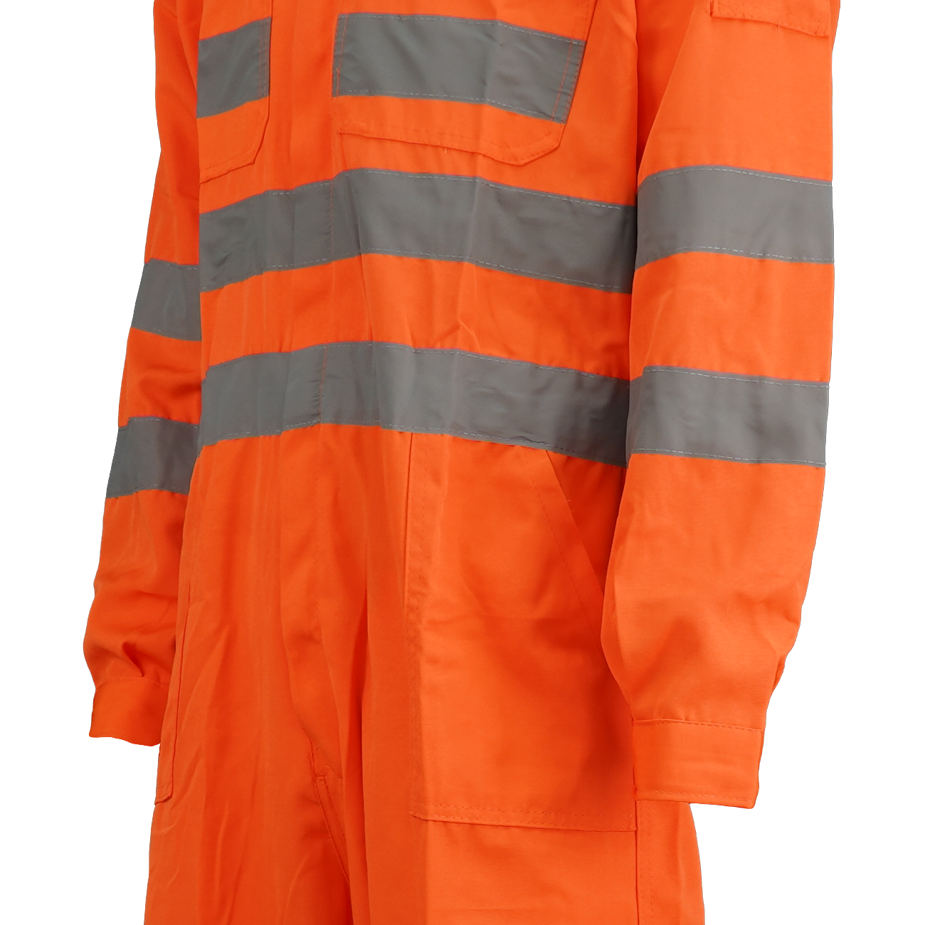 Buzo Black Wolf Canvas Cinta 2" Reflectante