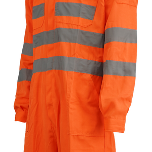 Buzo Black Wolf Canvas Cinta 2" Reflectante