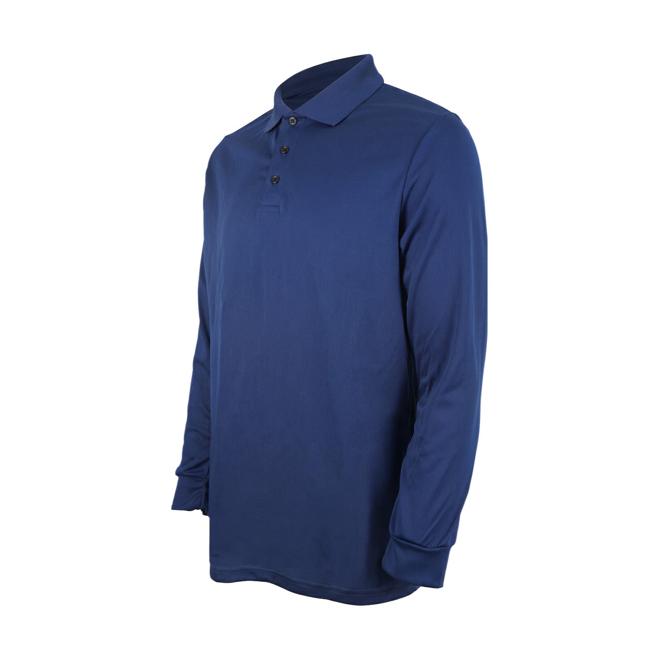 Polera Manga Larga Dry Fit Azul Under Cover