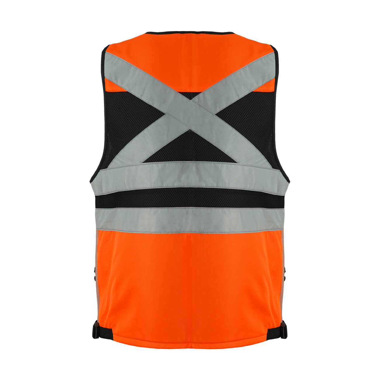 Chaleco Minero Wolftex con Cinta Reflectante Black Wolf