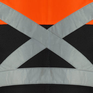 Chaleco Minero Wolftex con Cinta Reflectante Black Wolf