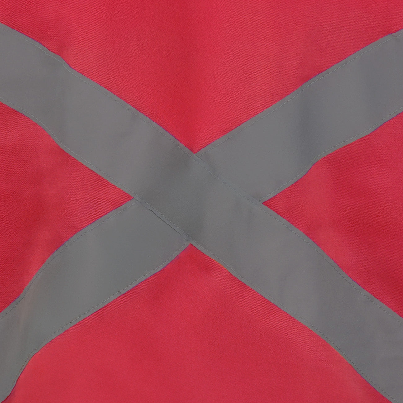 Chaleco Geólogo Black Wolf Gabardina con Cinta Reflectante Rojo